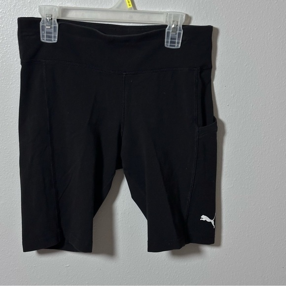 Puma Women‎ Black Biker Active Shorts Size Small - Picture 2 of 7